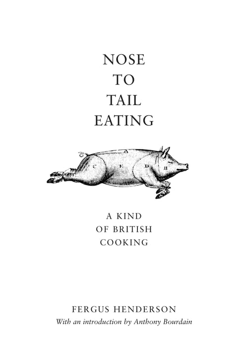 Cover for Nose to Tail Eating